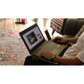 Resim Delixa Axolotl Supply Telefon Ve Tablet Bölmeli Minderli Laptop Sehpası Notebook Bilgisayar Çalışma Masası 