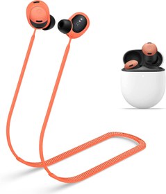 Resim WOFRO Google Pixel Buds Pro Kulaklıklar (2022), Spor Yumuşak Silikon Kordon Aksesuarları için Anti-Kayıp Kayış 