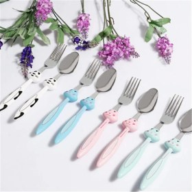 Resim Mama Çatal Kaşık Seti - 18 cm 