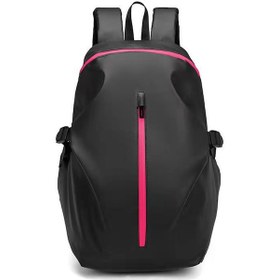 Resim Çok İşlevli Büyük Kapasiteli Motosiklet Sırt Çantası Motosiklet Kask Çantası Moto Sürüş Erkekler Kadınlar Su Geçirmez Kask Sırt Çantası 