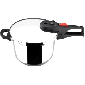 Resim Magefesa Pratik 4 lt + 6 lt Düdüklü Tencere Ortak Kapak +1 Cam Kapak 