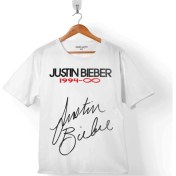 Resim Kendim Seçtim Justın Bıeber 1994 İmzası Signature Çocuk T-Shirt 