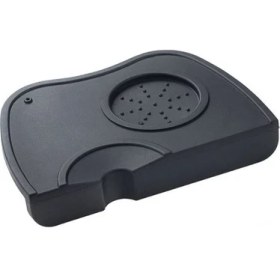 Resim Weather Forecast Mat Siyah Kaymaz Silikon Kahve Tamper Matı Tamper Tutucu CIN448 