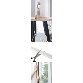 Resim Pileli Store Turk Pencere Ses Isı Yalıtım Sünger Bant 3 Metre 