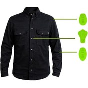 Resim Tech90 Korumalı Motosiklet Ceketi Siyah 