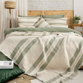 Resim Schafer Home Enza Çeyiz Seti 8 Parça-Yeşil 
