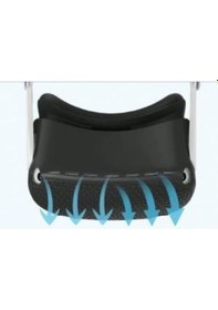 Resim Oculus Meta Quest 2 Siyah Silikon Koruyucu Kılıf 