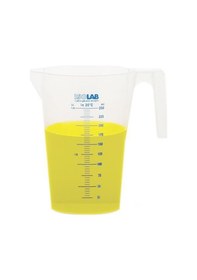 Resim Isolab Beher - Kulplu - P.P - Kısa Form - Mavi Skala - 250 Ml - 1 