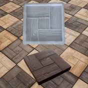 Resim 29.97x29.97 cm Ahşap Desenli Kil Kalıbı - DIY Bahçe Yolu Fayans Kaymaz Dekoratif Damga Aracı, Peyzaj Oyma Aksesuarı, Sanat El Sanatları ve Dikiş Malzemeleri, Seramik Yapımı Aksesuarı, El Sanatları Aracı | Ahşap Desen Kalıbı | Dayanıklı El Sanatları Malzemesi, Ahşap Damgalar 