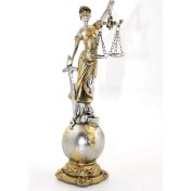 Resim Polyester Adalet Figürü ALI2895 