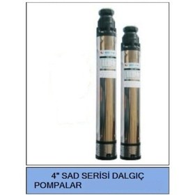 Resim Dalgıç Derinkuyu,Tek Pompa 4"-Motorsuz-5 Kademe-Dik 38Mt, 9M3/S 