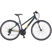 Resim Salcano City Life 21s Unisex V Fren Full Shimano 21 Vites Şehir Ve Gezi Bisikleti - Haki Haki 