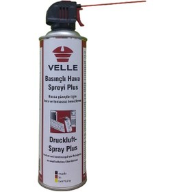 Resim Velle Basınçlı Hava Spreyi Plus - 500 ML 