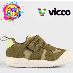 Resim Vicco Nina İlk Adım Bebek Ortopedik Çocuk Spor Ayakkabı Haki 