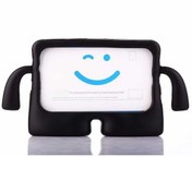 Resim iPad Uyumlu 9.7 2018 (6.Nesil) Uyumlu Kılıf Standlı ve Tutma Kollu Yumuşak Silikon Çocuk Tablet Kılıfı 