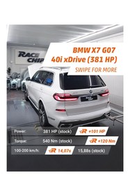 Resim RaceChip Bmw X7 (G07) 40i 380 Gts Black Chiptuning 101 Hp Ve 120 Nm Torque 