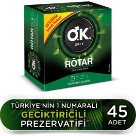 Resim Okey Rötar 45'Li Prezervatif 