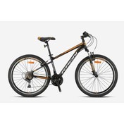 Resim Vortex 4.0 - 26 Mtb - 16' - 21 Vites - V.b. - Mat Siyah-gri/neon Turuncu Siyah 