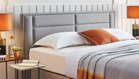 Resim Yataş Bedding Fresh Sense Başlık 120lik - 21605 Gri 