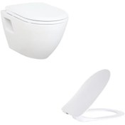Resim Creavit Tp325 Klozet + Yavaş Kapanan Kapak 