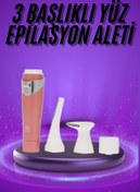 Resim Skygo Tüm Cilt Tipleri Için 3 Başlıklı Yüz Çene Kıl Tüy Alma Tüm Cilt Tiplerine Uygun 