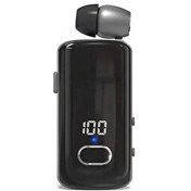 Resim Torima F580 Geri Çekilebilir Kablosuz Bluetooth Yaka Kulaklığı Siyah 