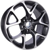 Resim powcan 7 X 15 Bk-518 4x100 Et35 73.1 Black Machıned-4 Adet Fiyatı 
