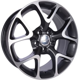 Resim powcan 7 X 15 Bk-518 4x100 Et35 73.1 Black Machıned-4 Adet Fiyatı 