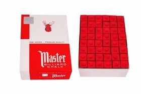 Resim RedTebesir-144 Bilardo Tebeşiri 144lü Kırmızı 