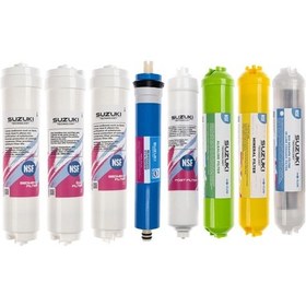 Resim Kapalı Kasa Su Arıtma Cihazı Tam Set (8 Filtre) Mineral, V 554867798 