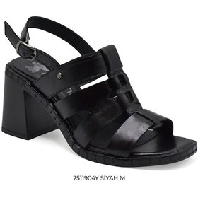 Resim Venüs Kadın Topuklu Sandalet 2511904y Siyah 