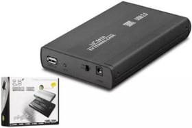Resim Hadron HDX1753 USB 2.0 SATA 3.5" Metal Kasa Hard-Disk Kutusu - Siyah 
