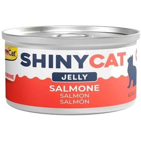 Resim Gimcat Shinycat Kedi Konservesi Jöleli Somon Balıklı 70 Gr 
