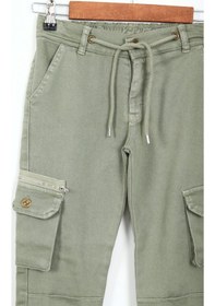 Resim Xo Kids Erkek Çocuk Pantolon 8-14 Yaş 3003 Yeşil 