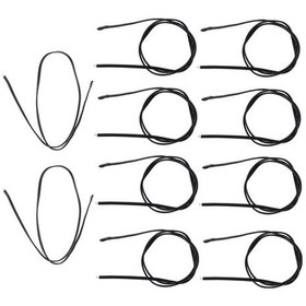 Resim 10 Adet Otomobil Uyumlu 500mm 5k B3950 Ntc Sıcaklık Sensörü, Pvc Epoksi Termistör Prob, Hassas Tepki, Geniş Kullanım Alanı 