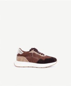 Resim Yargıcı Kalın Tabanlı Spor Ayakkabı 25kkay4063x 085 Kiremit 