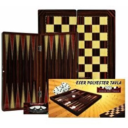 Resim Eser Polyester Büyük Tavla 