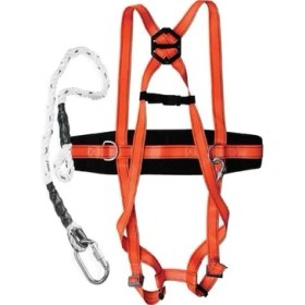 Resim Vento Paraşüt Tipi Emniyet Kemeri Bel Destekli Ce Li Kanca Dahil 