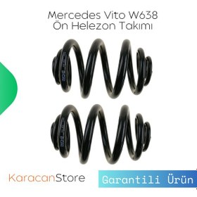 Resim Mercedes Vito W638 Kasa Arka Helezon Yayı Seti - 