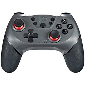 Resim Springsun Taşınabilir Konsolu Kablosuz Bt Oyun Joystick Kontrol Cihazı Gamepad 6 Eksenli Saplı Ergonomik Gamepad Switch/ 