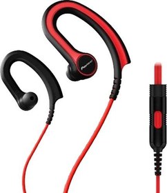 Resim PİONEER SE-E711T-R KULAKİÇİ MİKROFONLU KULAKLIK KIRMIZI SİYAH 
