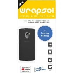 Resim Wrapsol Asus Zenfone 3 Max Full Body Ekran Koruyucu Ön Arka Yan Darbe Emici Poliüretan Film 