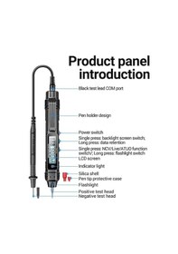 Resim Novahub A3005 40 Megohm Yanmayı Önleyici Dijital Güç Dijital Evrensel Metre Standart Diğer 