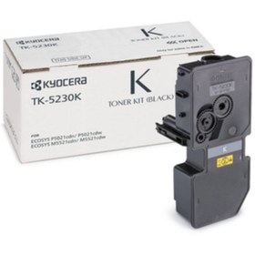 Resim Kyocera Tk-5230k Black Siyah Orjinal Fotokopi Toneri Ecosys M5521cdn-5521cdw P5021cdn-5021cdw 2.600 Sayfa Ka 