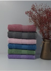 Resim Sertay 50 x 90 Bal Petek %100 Pamuk El Havlusu 6 Renk 