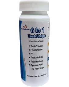 Resim Powertest Strıpes 6in1 Ph,t-s Klor,sert.,alk.cyna 