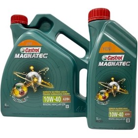 Resim Castrol Magnatec 10W-40 A3/B4 Motor Yağı 4 L + 1 L 
