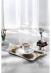 Resim Emsan Butterfly Tepsi Platin 21 cm 