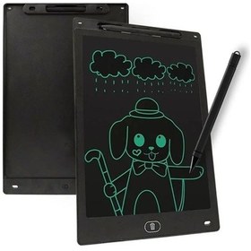 Resim 12'' Blic Siyah Büyük Boy Dijital Çocuk Yazı Tahtası Grafik Çizim Tableti 