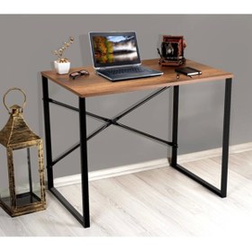 Resim WOODHOME 60x90 Çalışma Masası Ceviz 